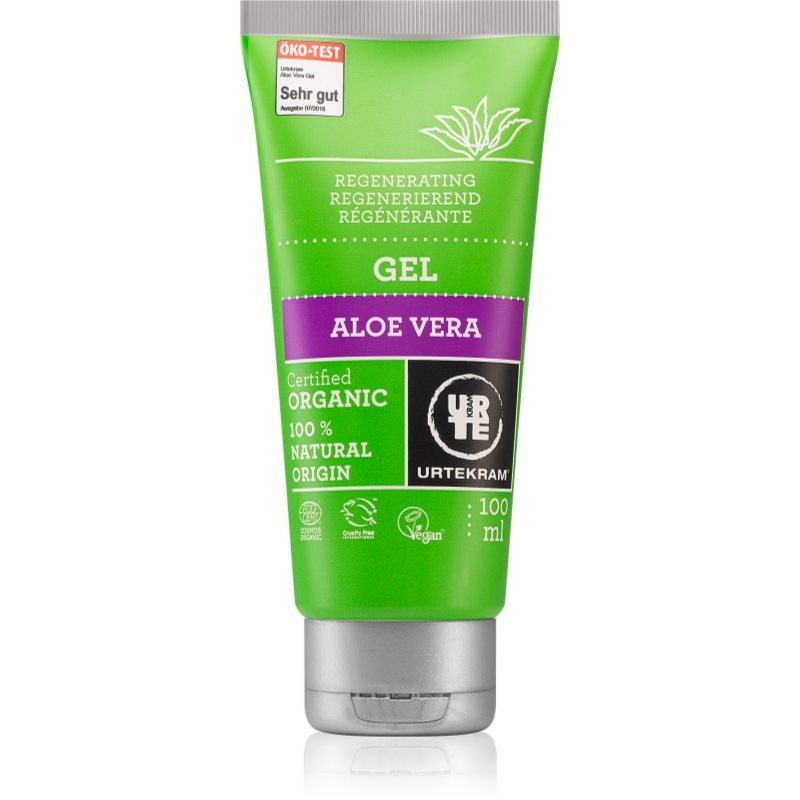 Urtekram Aloe Vera гел за интензивна хидратация и освежаване на кожата на лицето с алое вера - Грижа за лице - Сравни цени от 1 магазин с безплатна доставка