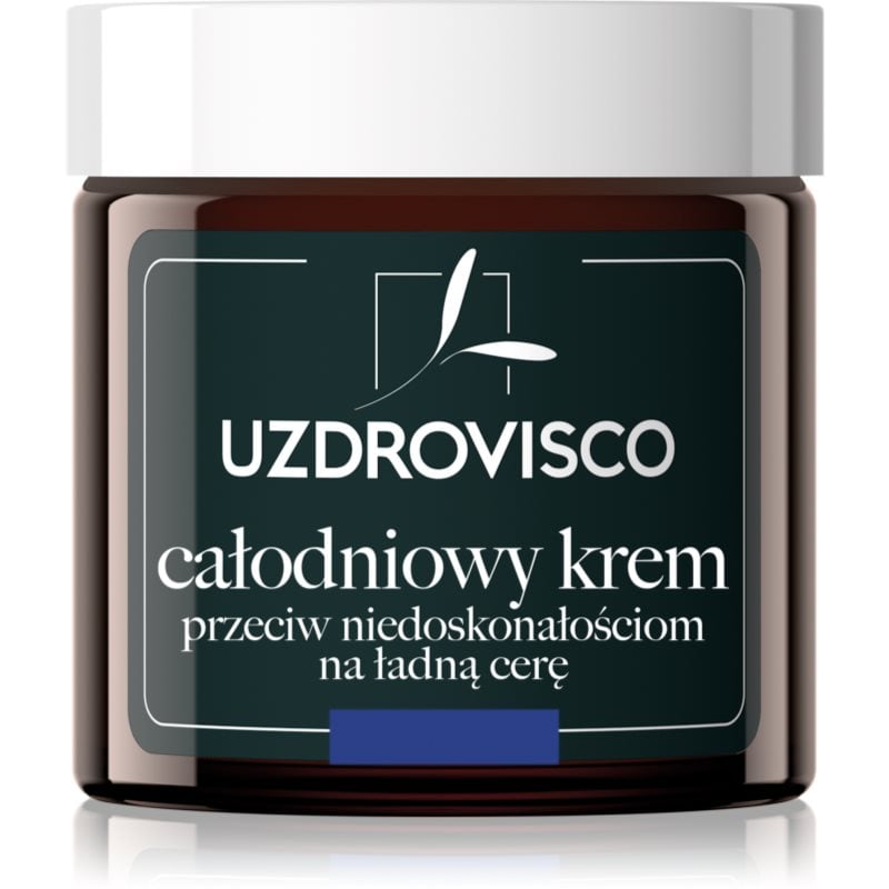 Uzdrovisco Violet All-Day Cream дневен хидратиращ крем за кожа с несъвършенства