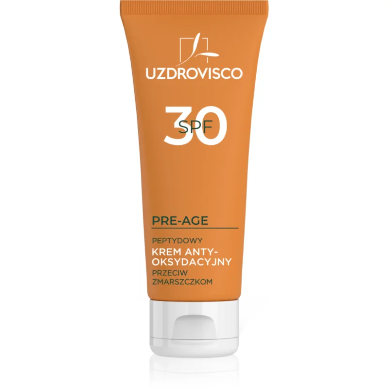 Uzdrovisco Pre-Age Anti-Wrinkle Peptide Antioxidant Cream SPF 30 дневен защитен крем SPF 30 - Грижа за лице - Сравни цени от 1 магазин с безплатна доставка