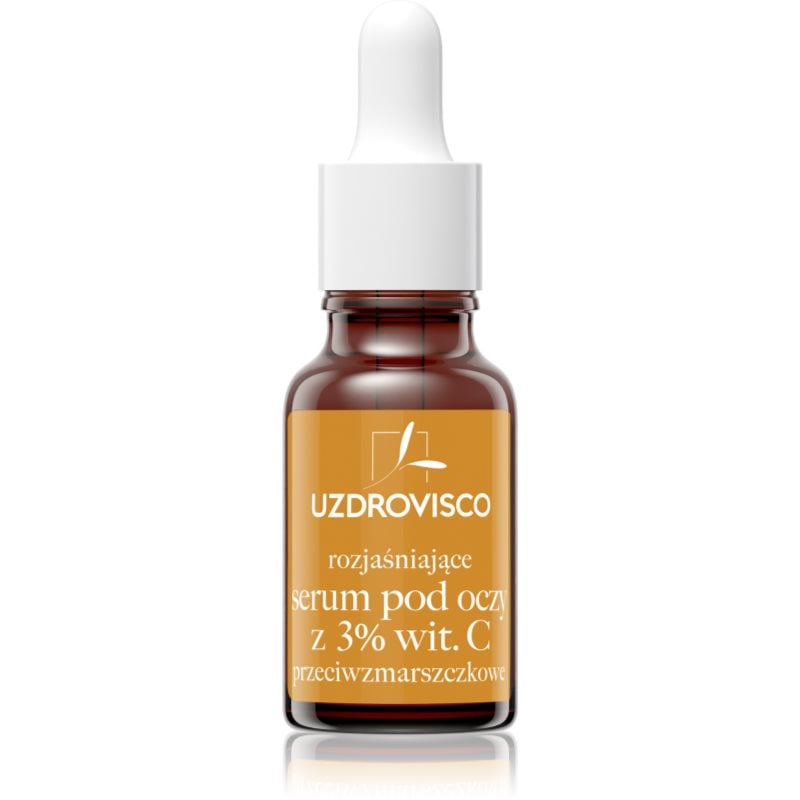 Uzdrovisco Eyebright Brightening Eye Serum озаряващ серум за околоочната зона с витамин С