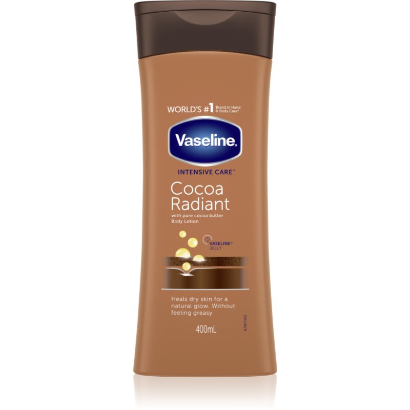 Vaseline Vaseline Cocoa Radiant хидратиращо мляко за тяло с какаово масло - Унисекс парфюм 400мл - Сравни цени от 1 магазин с безплатна доставка