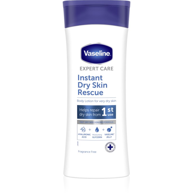 Vaseline Dry Skin Rescue тоалетно мляко за тяло за суха кожа - Грижа за тяло - Сравни цени от 1 магазин с безплатна доставка
