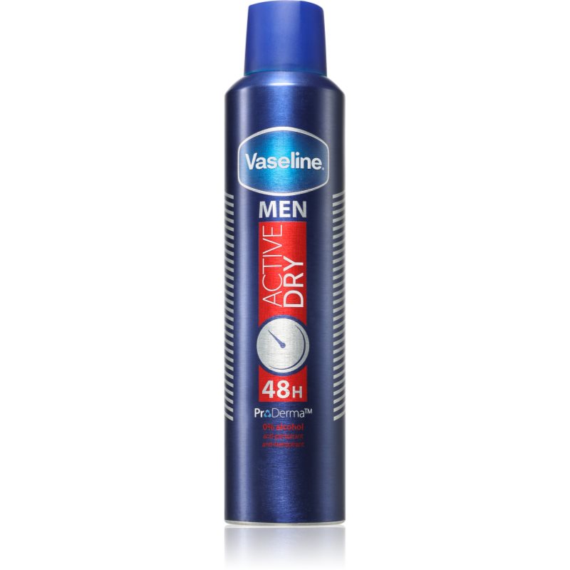 Vaseline Vaseline Men Active Dry Antiperspirant антиперспирант-спрей за мъже - Мъжки парфюм 250мл - Сравни цени от 1 магазин с безплатна доставка