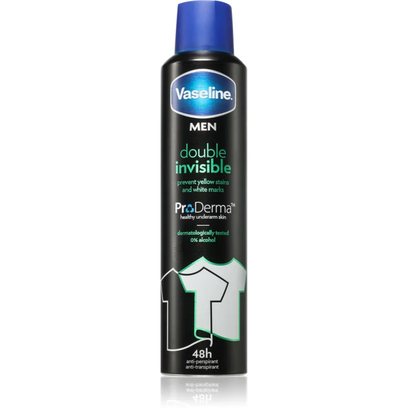 Vaseline Double Invisible Men антиперспирант-спрей за мъже - Грижа за тяло - Сравни цени от 1 магазин с безплатна доставка