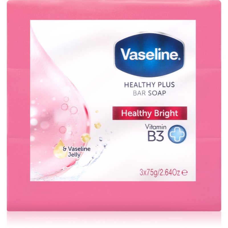 Vaseline Healthy Bright Bar Soap комплект твърди сапуни 3x75 гр. - Комплект - Сравни цени от 1 магазин с безплатна доставка