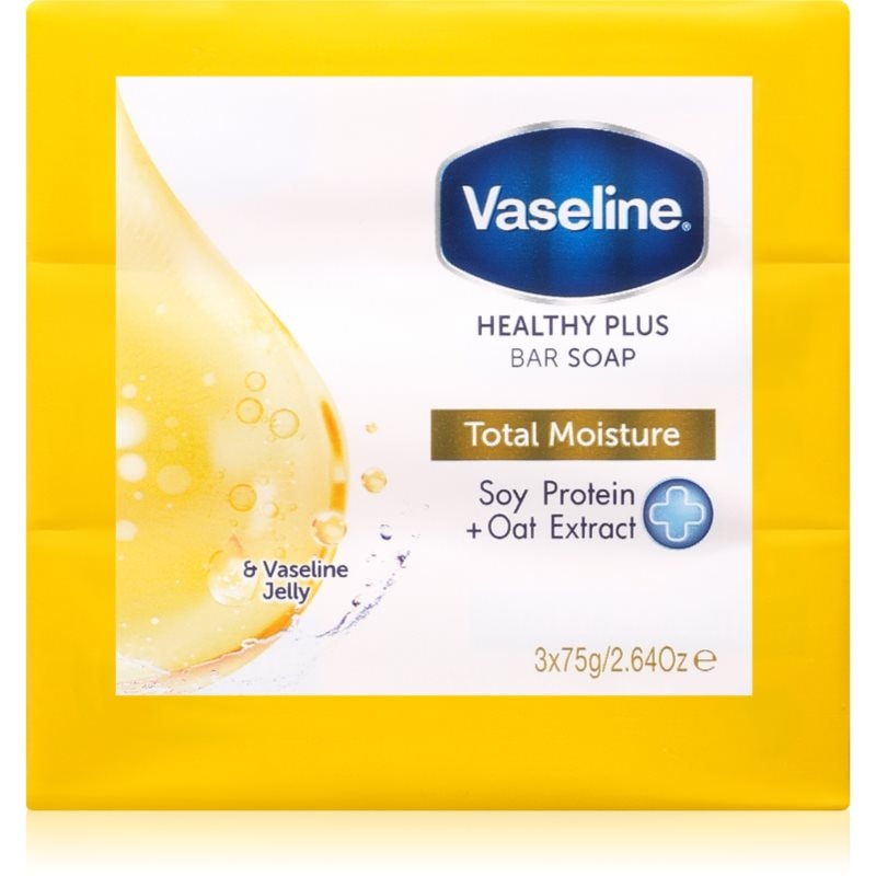 Vaseline Total Moisture Bar Soap комплект твърди сапуни 3x75 гр. - Комплект - Сравни цени от 1 магазин с безплатна доставка