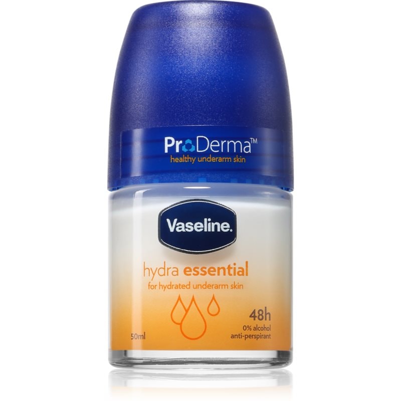 Vaseline Hydra Essential Roll-On рол- он против изпотяване за чувствителна кожа - Грижа за тяло - Сравни цени от 1 магазин с безплатна доставка