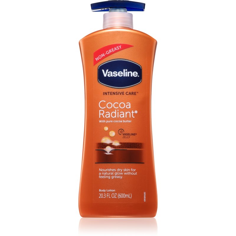 Vaseline Vaseline Cocoa Radiant Body Lotion тоалетно мляко за тяло за суха кожа - Унисекс парфюм 600мл - Сравни цени от 1 магазин с безплатна доставка