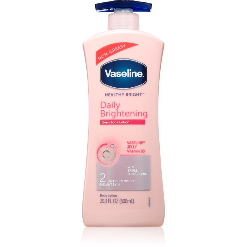 Vaseline Daily Brightening озаряващ лосион за тяло за всички видове кожа
