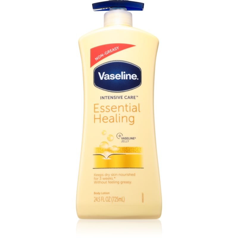 Vaseline Essential Healing Body Lotion тоалетно мляко за тяло за хидратиране и изпъване на кожата - Грижа за тяло - Сравни цени от 1 магазин с безплатна доставка
