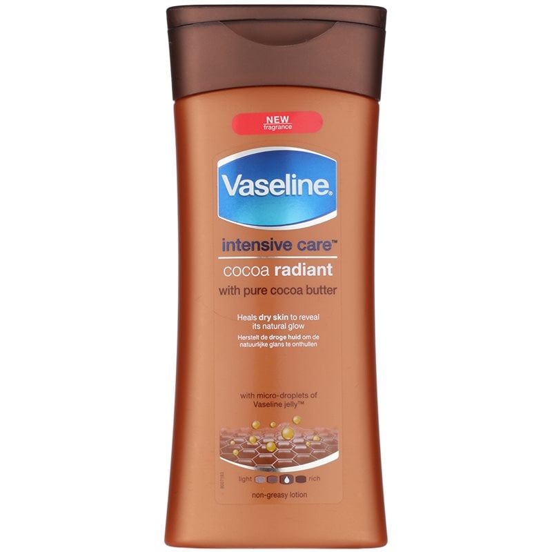 Vaseline Intensive тоалетно мляко за тяло за суха кожа