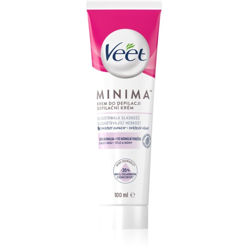 Veet Minima Normal Skin крем за депилация За нормална кожа - Грижа за тяло - Сравни цени от 1 магазин с безплатна доставка