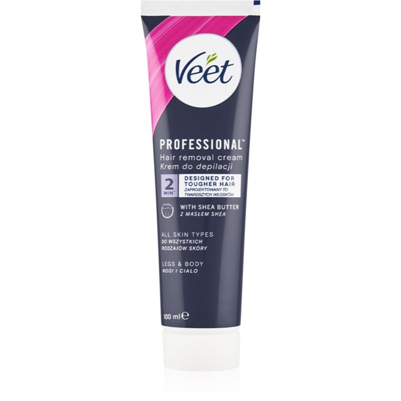 Veet Veet Professional All Skin Types крем за депилация за всички видове кожа - Унисекс парфюм 100мл - Сравни цени от 1 магазин с безплатна доставка