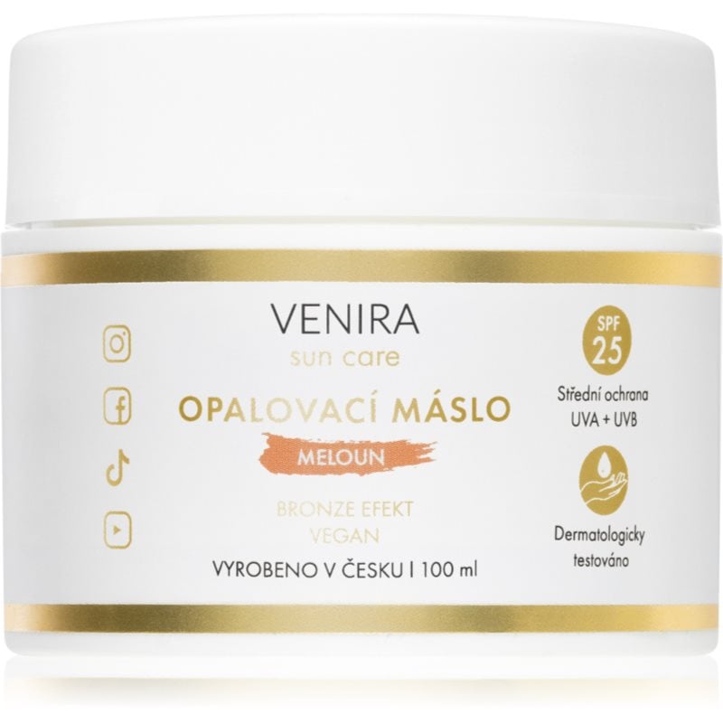 Venira Tan Body Butter Bronze слънцезащитно масло Watermelon