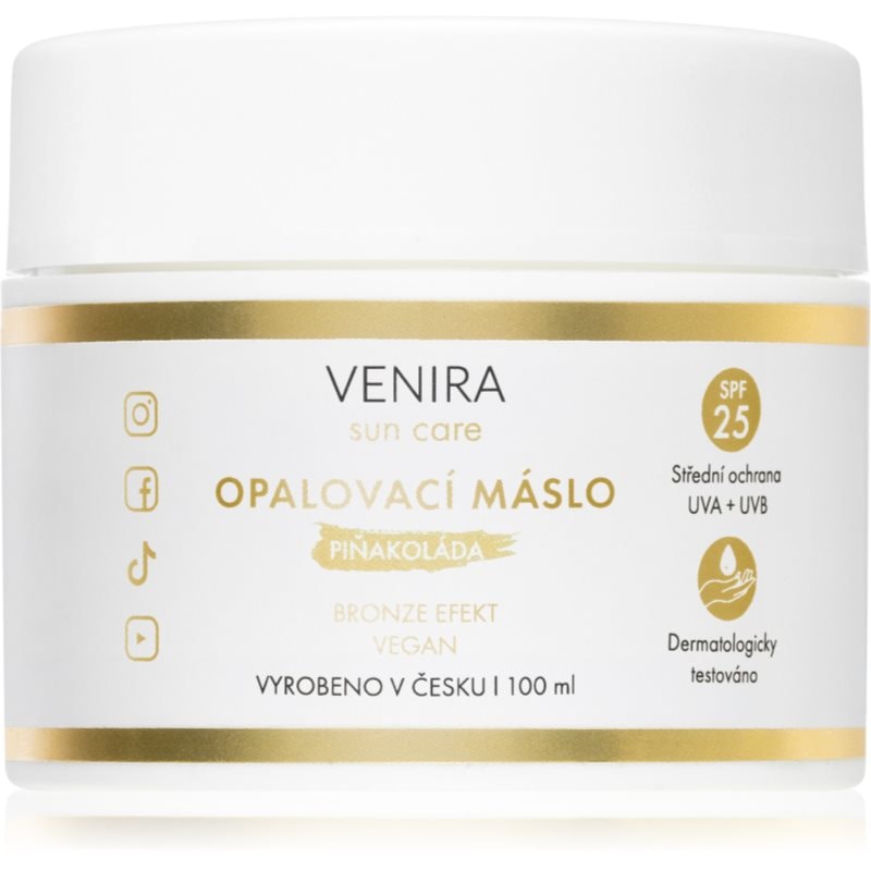 Venira Venira Tan Body Butter Bronze слънцезащитно масло Piña Colada - Унисекс парфюм 100мл - Сравни цени от 1 магазин с безплатна доставка