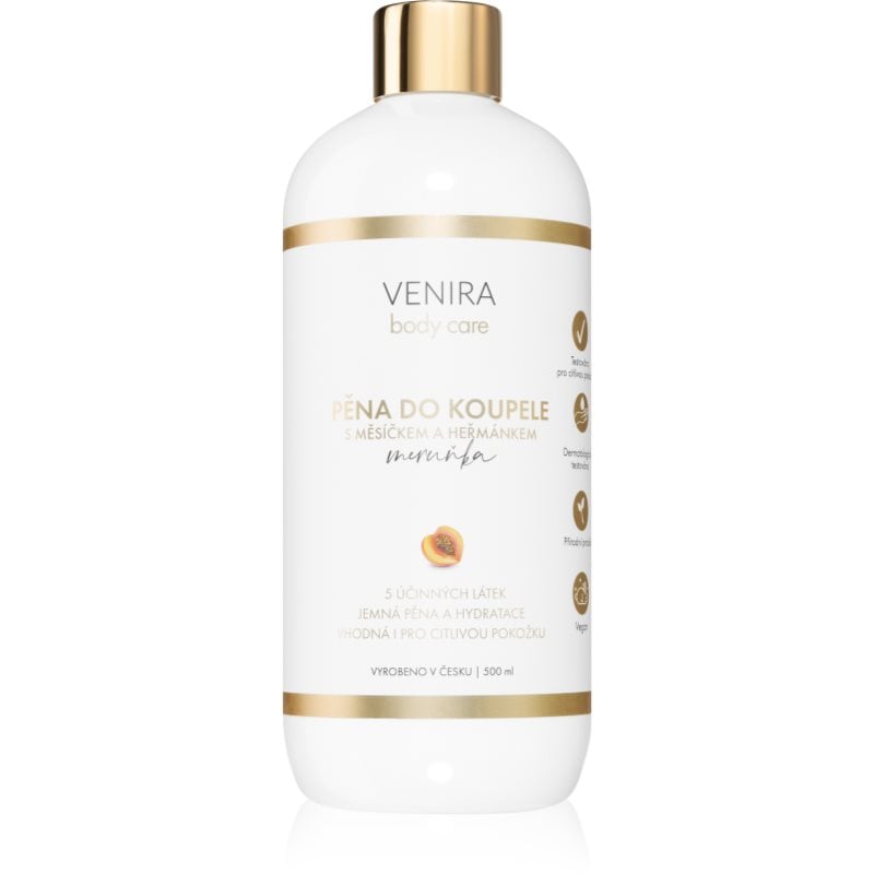 Venira Bath Foam with Calendula and Chamomile пяна за вана Apricot