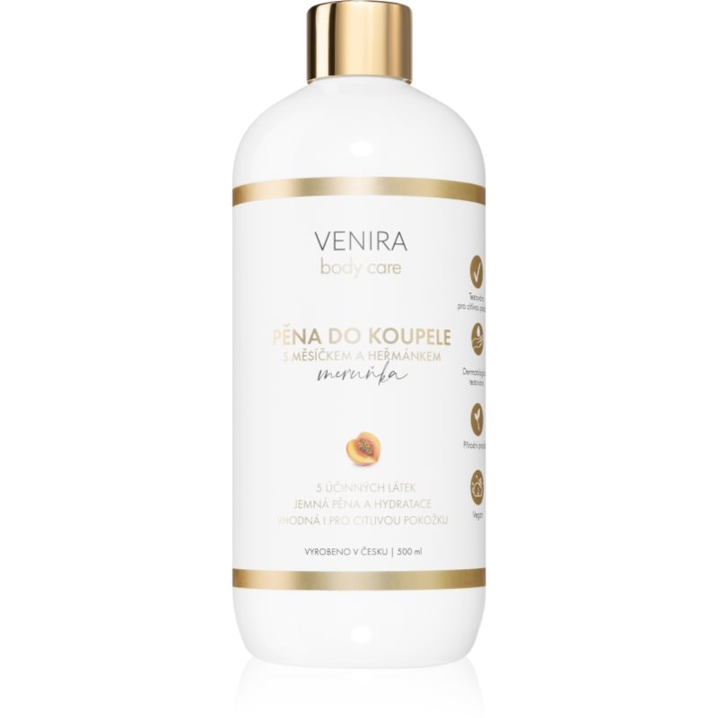 Venira Bath Foam with Calendula and Chamomile пяна за вана Apricot - Грижа за тяло - Сравни цени от 1 магазин с безплатна доставка