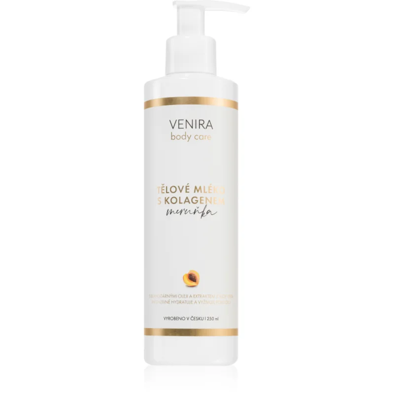 Venira Body Lotion with Collagen хидратиращо мляко за тяло Apricot