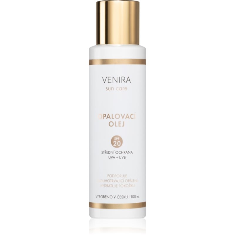 Venira Sunscreen Oil SPF 20 олио за тен - Грижа за тяло - Сравни цени от 1 магазин с безплатна доставка