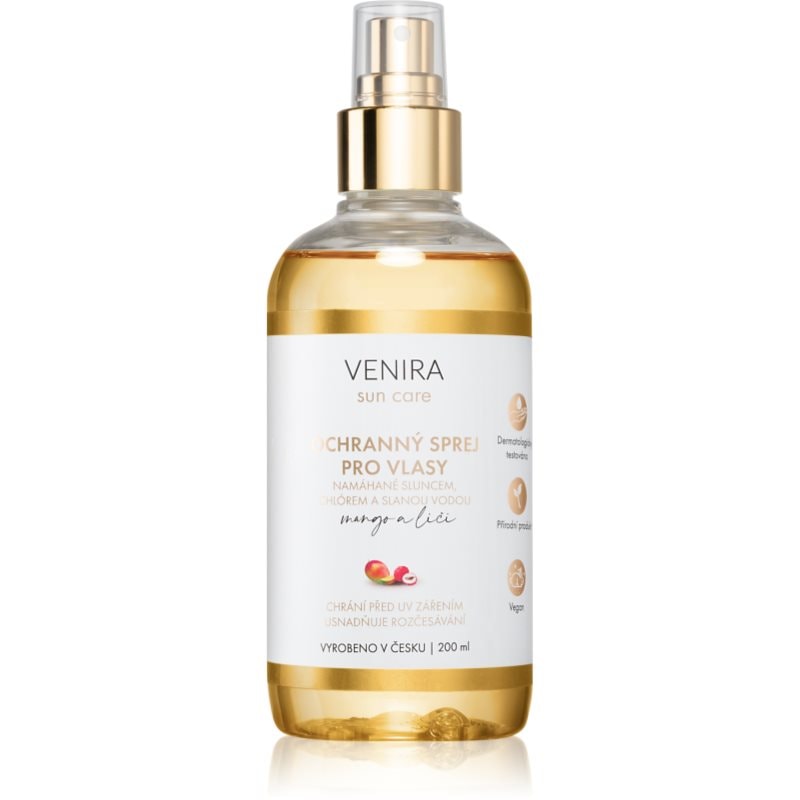 Venira Protective Hair Spray защитен спрей за изтощена от слънце коса с аромат Mango and Lychee - Грижа за коса - Сравни цени от 1 магазин с безплатна доставка