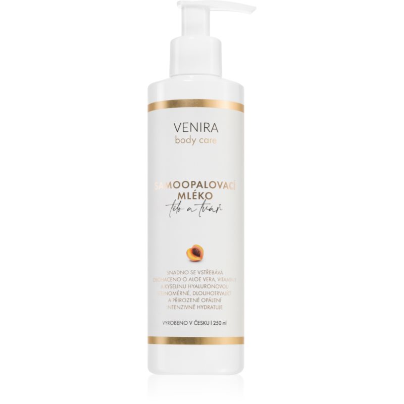 Venira Venira Self-Tanning Lotion автобронзант - крем за лице и тяло Apricot - Унисекс парфюм 250мл - Сравни цени от 1 магазин с безплатна доставка