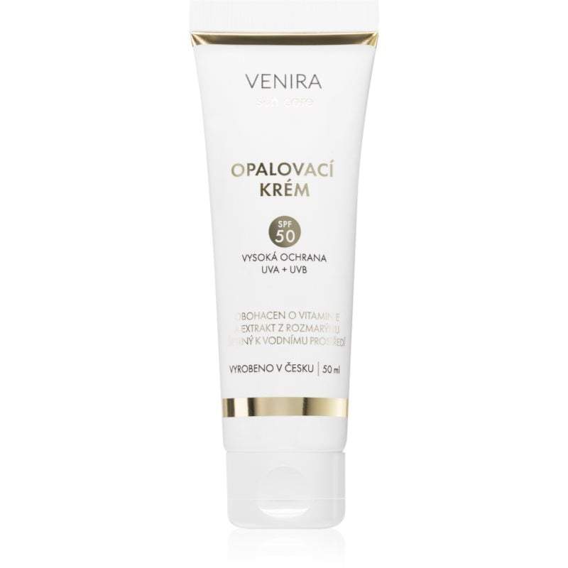 Venira Sunscreen SPF 50 слънцезащитен крем с UVA и UVB филтри