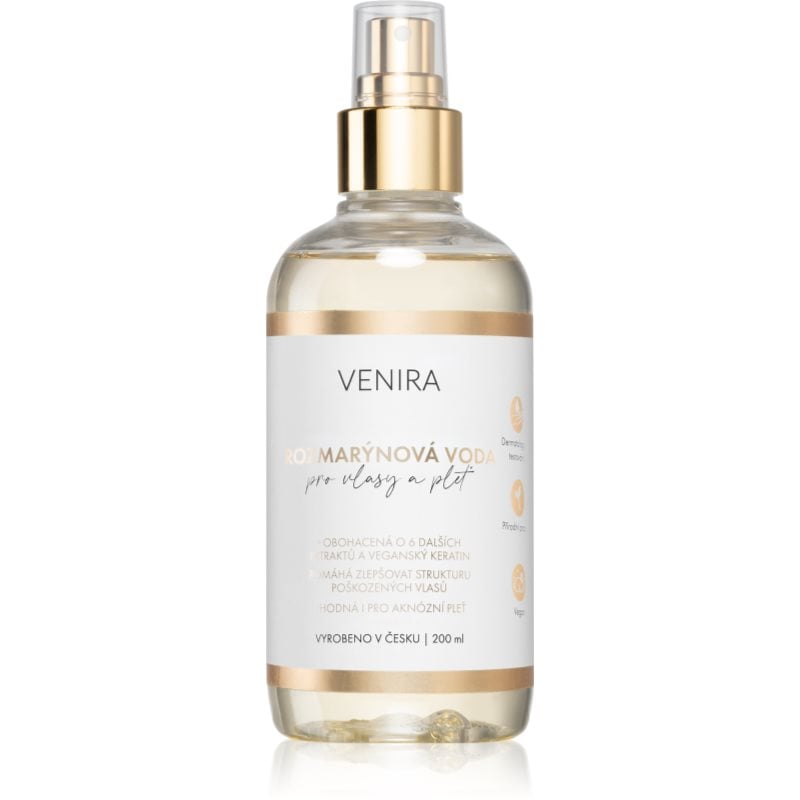 Venira Rosemary water грижа без отмиване за лице, тяло и коса