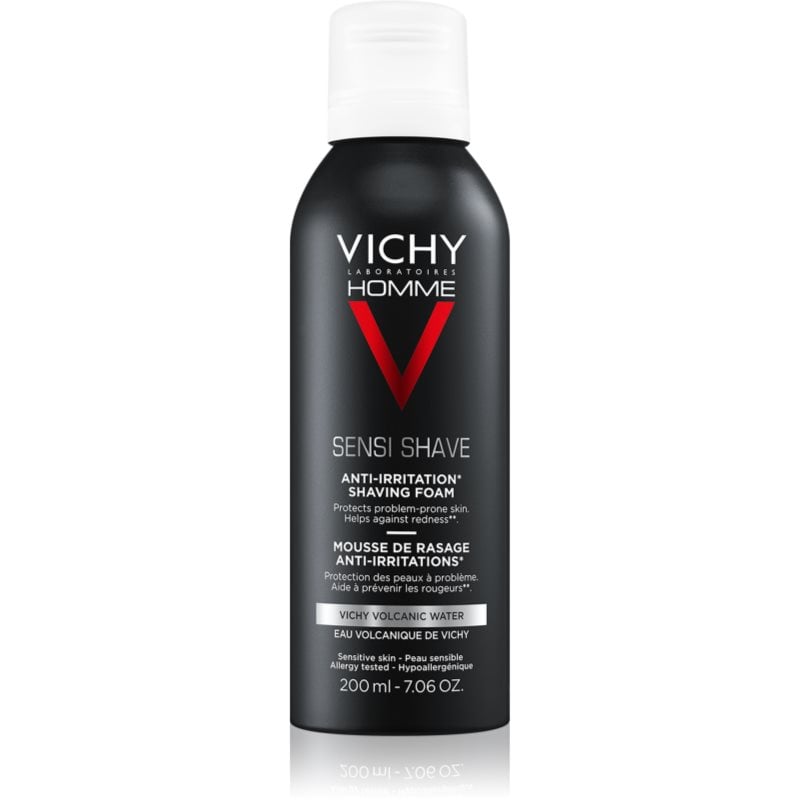 Vichy Homme Anti-Irritation гел за бръснене за чувствителна и раздразнена кожа