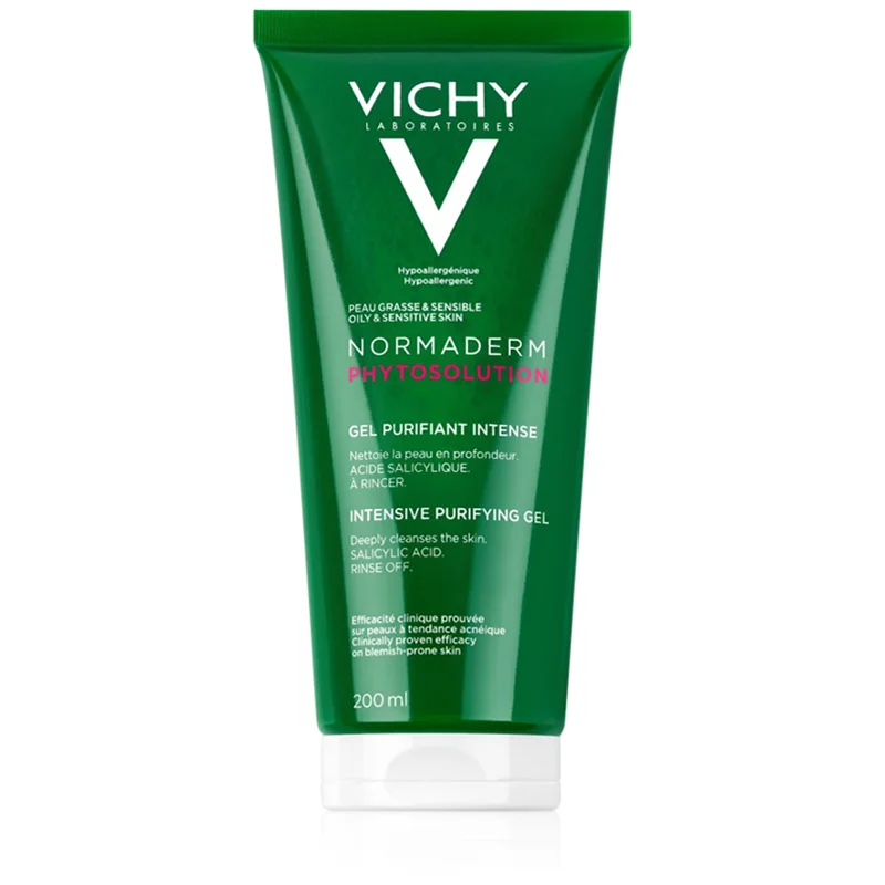 Vichy Normaderm Phytosolution дълко почистващ гел против несъвършенствата на акнозна кожа - Грижа за лице - Сравни цени от 1 магазин с безплатна доставка