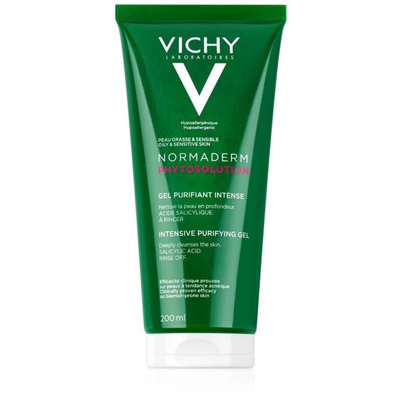 Vichy Normaderm Phytosolution дълко почистващ гел против несъвършенствата на акнозна кожа - Грижа за лице - Сравни цени от 1 магазин с безплатна доставка