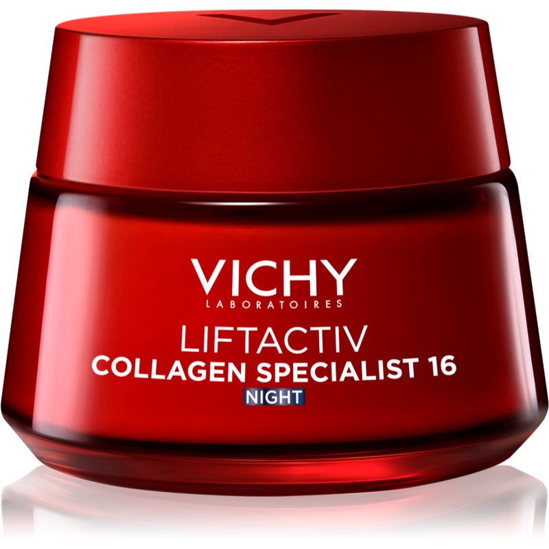 Vichy Vichy Liftactiv Collagen Specialist 16 Night стягащ нощен крем против бръчки - Унисекс парфюм 50мл - Сравни цени от 1 магазин с безплатна доставка