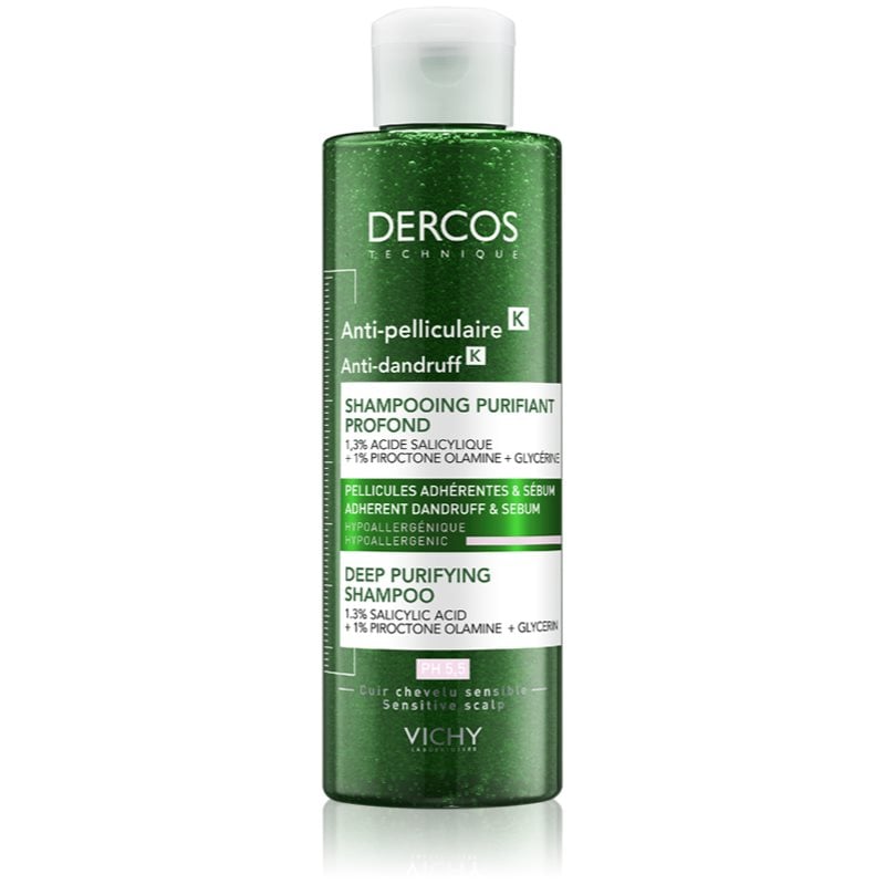 Vichy Dercos Anti-Dandruff K шампоан против пърхот с пилинг ефект