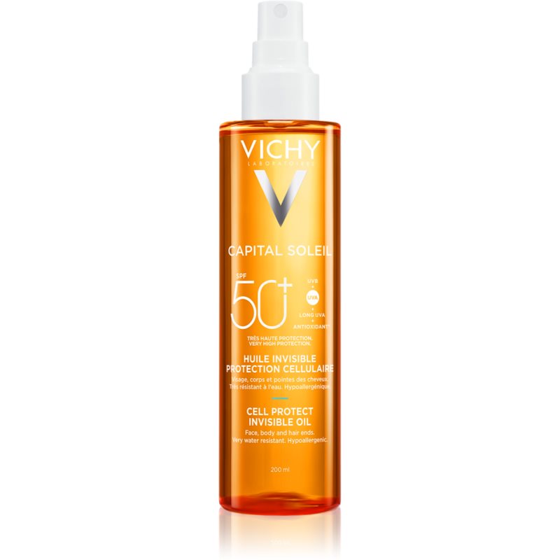 Vichy Capital Soleil Idéal Soleil олио за загар SPF 50+ - Грижа за тяло - Сравни цени от 1 магазин с безплатна доставка