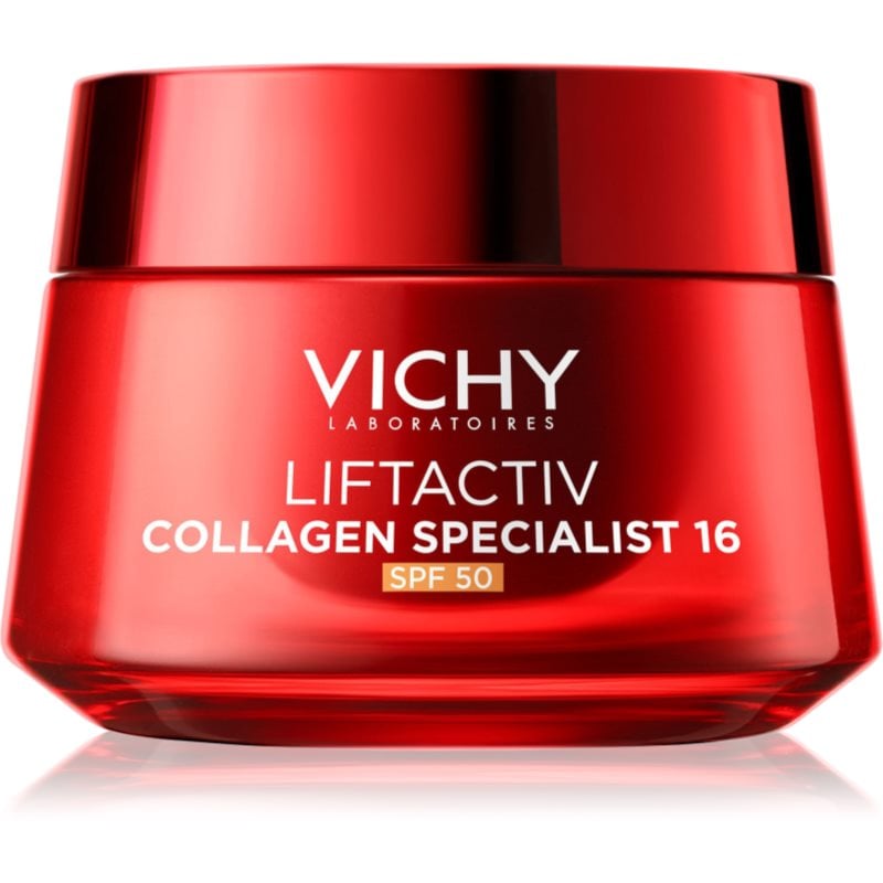 Vichy Liftactiv Collagen Specialist 16 SPF 50 дневен защитен крем против стареене на кожата SPF 50