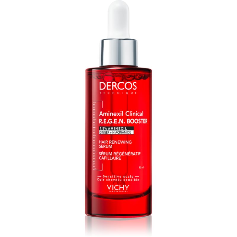 Vichy Vichy Dercos Aminexil Clinical R.E.G.E.N. Booster подсилващ и регенериращ серум за коса против косопад - Унисекс парфюм 90мл - Сравни цени от 1 магазин с безплатна доставка