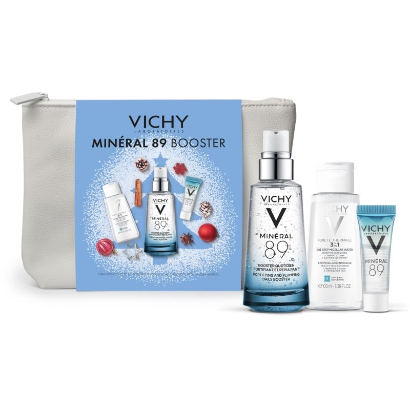 Vichy Vichy Minéral 89 Set коледен подаръчен комплект за интензивна хидратация - Унисекс парфюм - Сравни цени от 1 магазин с безплатна доставка