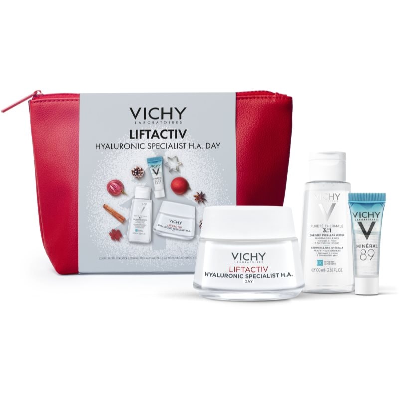 Vichy Vichy Liftactiv H.A. Day Set коледен подаръчен комплект за суха или много суха кожа - Унисекс парфюм - Сравни цени от 1 магазин с безплатна доставка