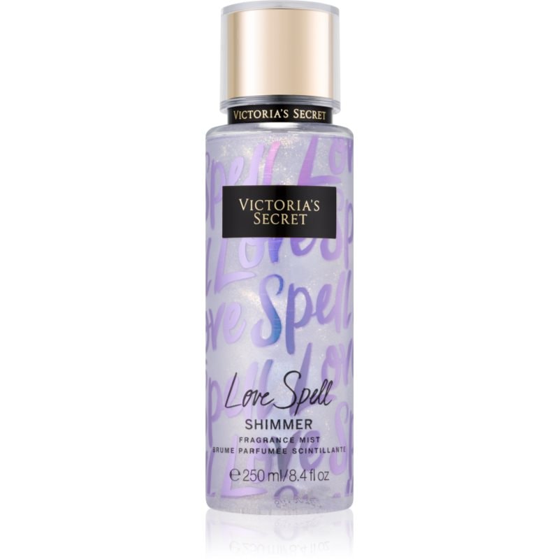 Victorias Secret Victoria's Secret Love Spell Shimmer спрей за тяло с блясък за жени - Дамски парфюм 236мл - Сравни цени от 1 магазин с безплатна доставка