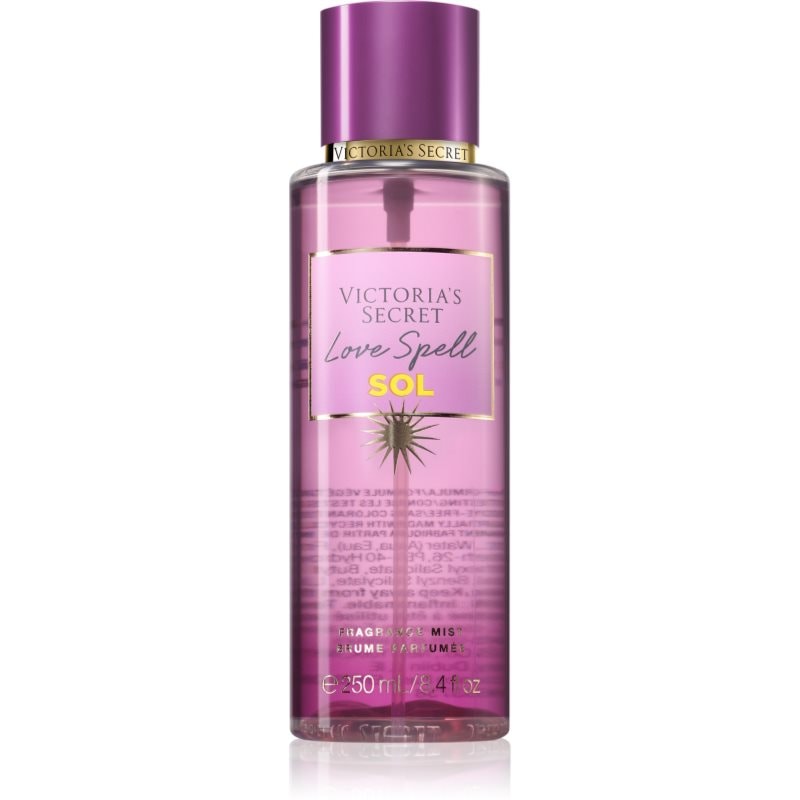 Victorias Secret Victoria's Secret Love Spell SOL спрей за тяло за жени - Дамски парфюм 236мл - Сравни цени от 1 магазин с безплатна доставка