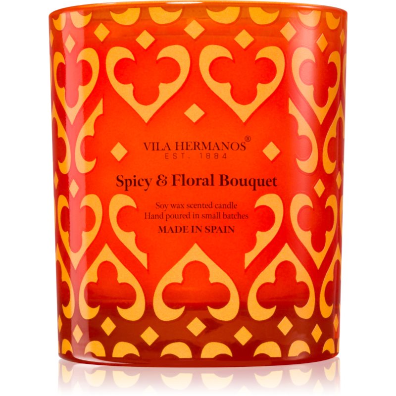 Vila Hermanos 70ths Year Spicy & Floral Bouquet ароматна свещ 200 гр. - Аромат - Сравни цени от 1 магазин с безплатна доставка