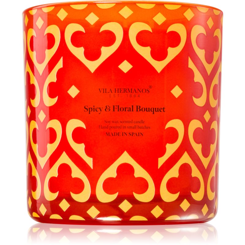 Vila Hermanos 70ths Year Spicy & Floral Bouquet ароматна свещ 500 гр. - Аромат - Сравни цени от 1 магазин с безплатна доставка