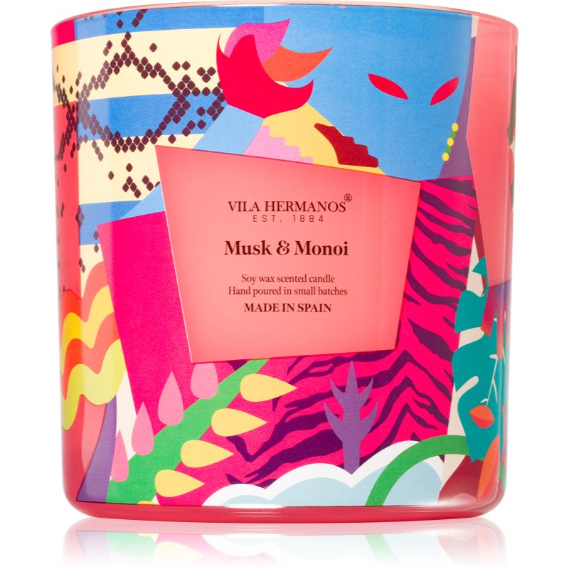 Vila Hermanos 70ths Year Musk & Monoi ароматна свещ 500 гр. - Аромат - Сравни цени от 1 магазин с безплатна доставка