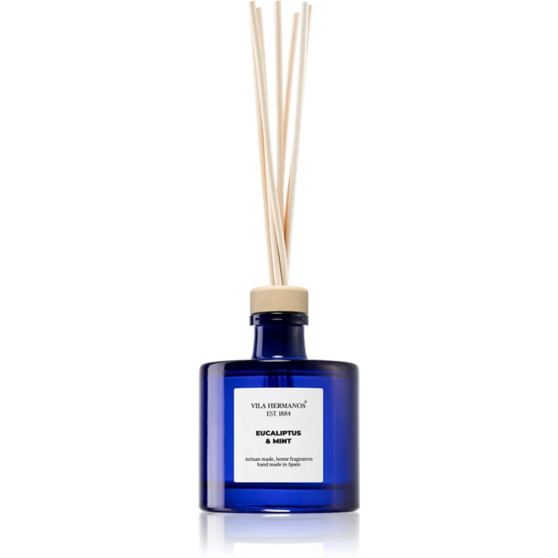 Vila Hermanos Apothecary Cobalt Blue Eucalyptus & Mint арома-дифузер
