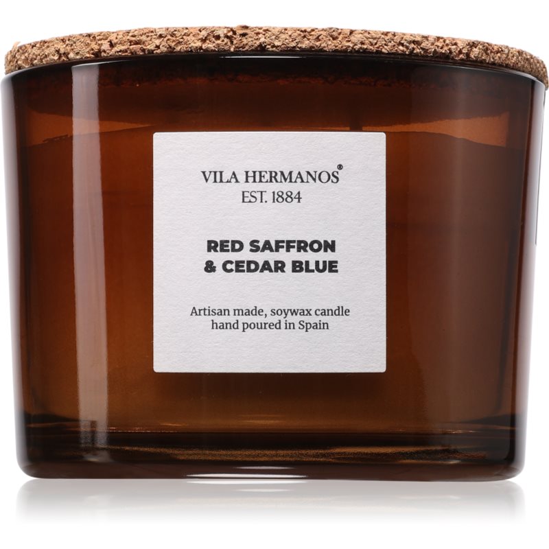 Vila Hermanos Apothecary Red Saffron & Cedar Blue ароматна свещ 350 гр. - Аромат - Сравни цени от 1 магазин с безплатна доставка