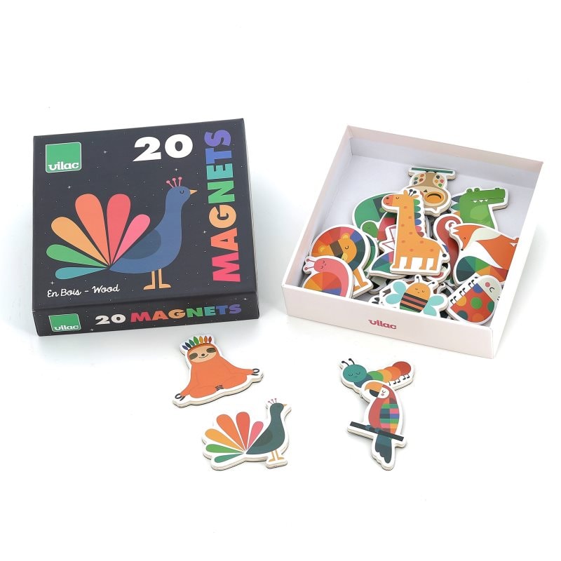 Vilac Magnets магнити Animals 3y+ - За деца - Сравни цени от 1 магазин с безплатна доставка
