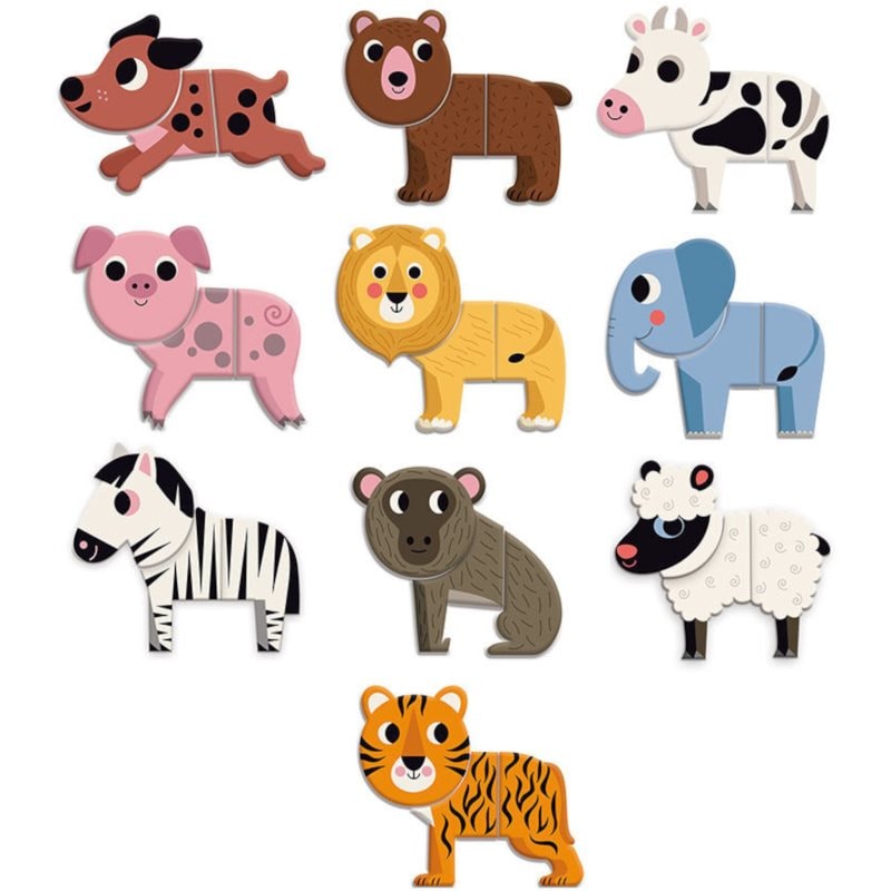 Vilac Funny Animal Magnets магнити от дърво 2y+ - За деца - Сравни цени от 1 магазин с безплатна доставка