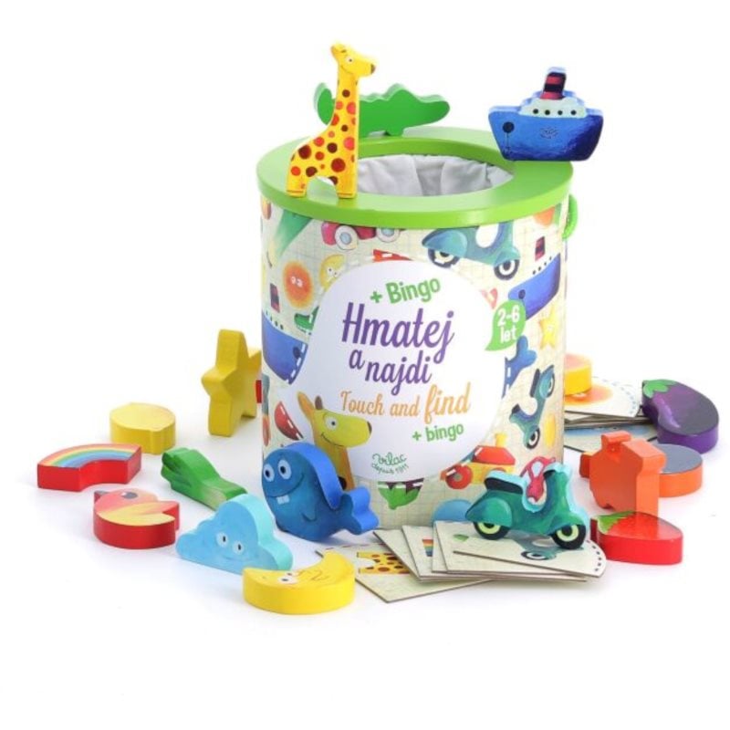 Vilac Touch and Find Game играчка за подреждане 2y+