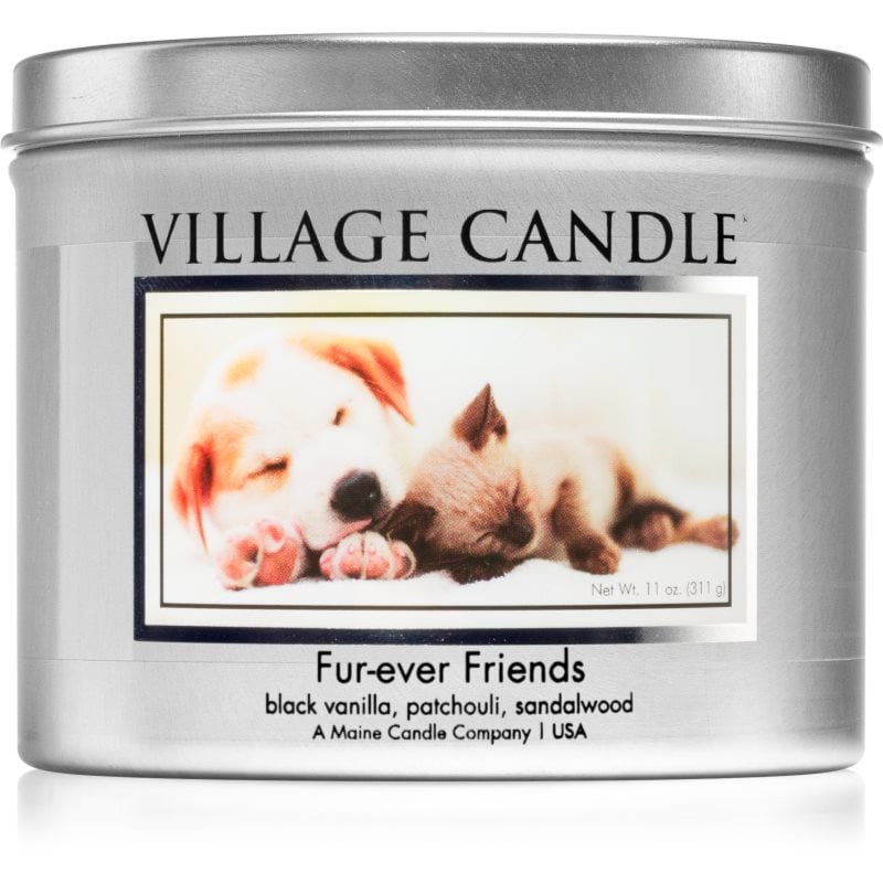 Village Candle Fur-ever Friends ароматна свещ в кутия 311 гр.