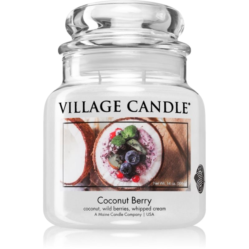 Village Candle Coconut Berry ароматна свещ 396 гр. - Аромат - Сравни цени от 1 магазин с безплатна доставка