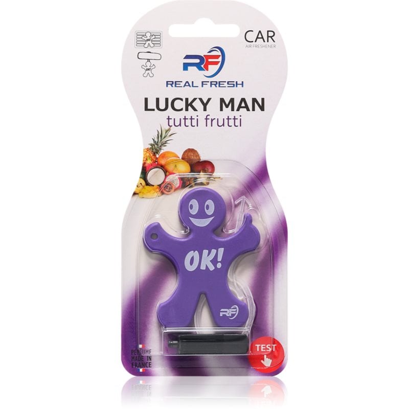 Real Fresh Lucky Man Tutti Frutti aроматизатор за автомобил